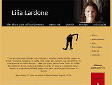 Tablet Screenshot of lilialardone.com.ar